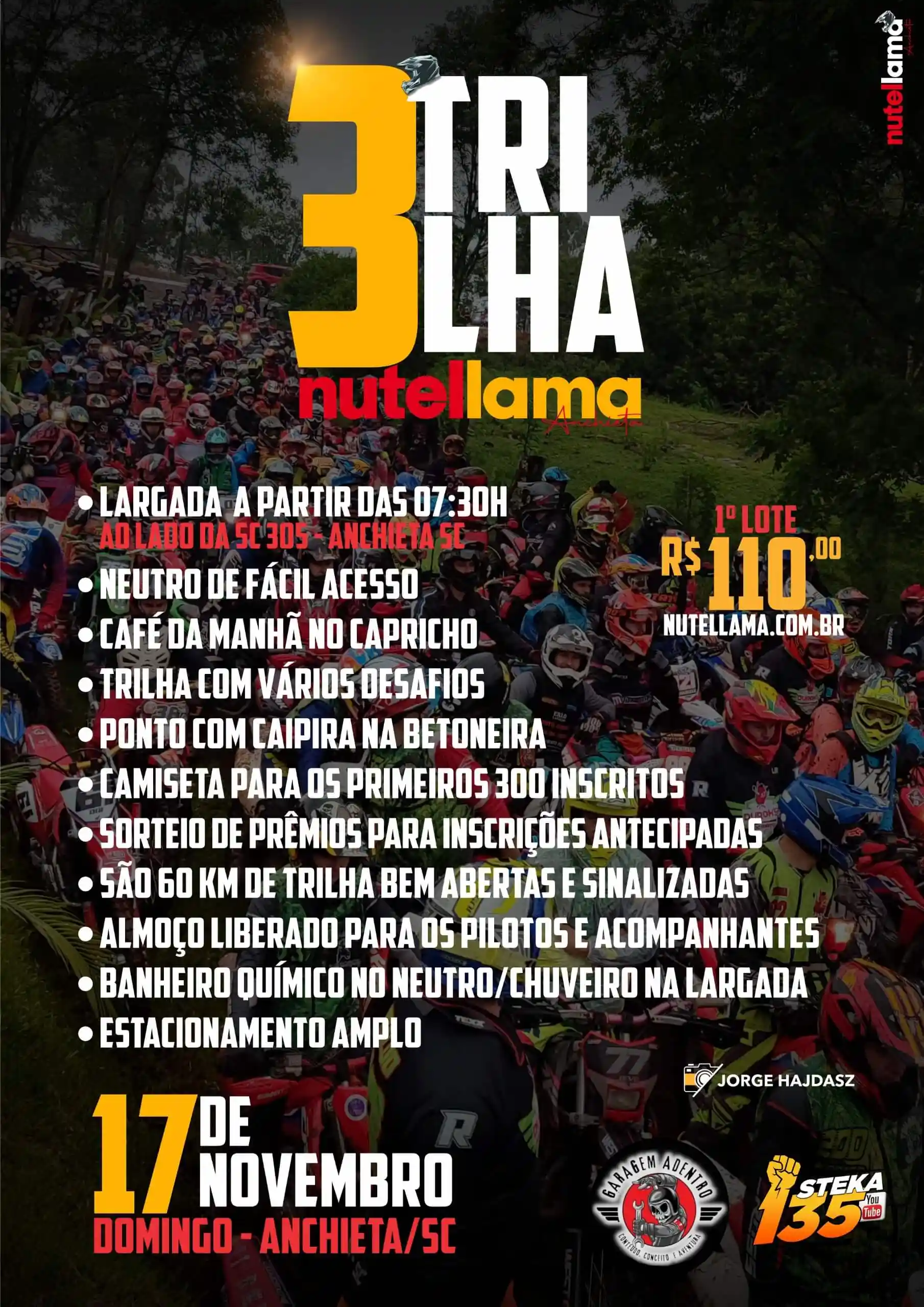 3ª Trilha Nutellama