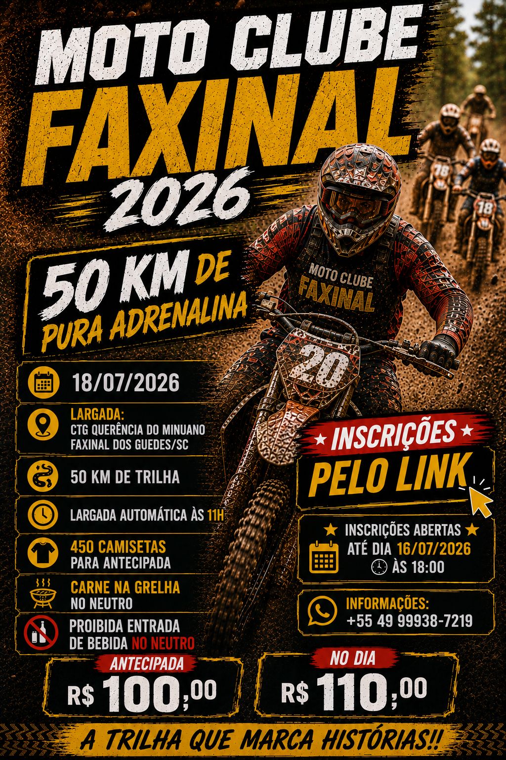 Meia Trilha Moto Clube Faxinal